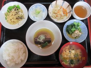 2020年11月16日お昼ご飯写真