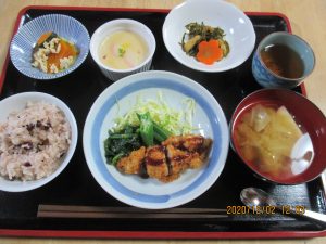 2020年12月2日のお昼ご飯写真