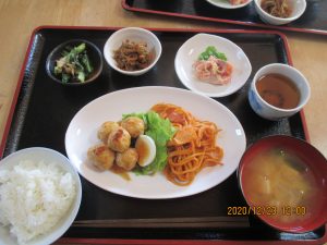 2020年12月23日お昼ご飯写真