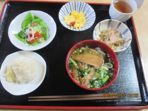 2020年12月3日のお昼ご飯写真