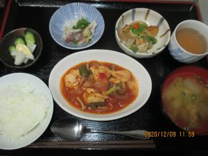 2020年12月9日のお昼ご飯