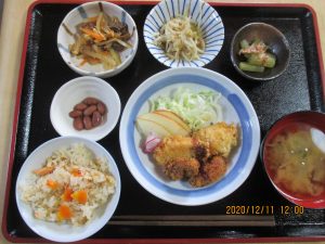 2020年12月11日のお昼ご飯写真