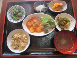 2021年1月14日のお昼ご飯写真