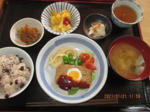 2021年1月21日お昼ごはん写真