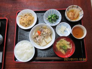 2021年1月11日お昼ご飯写真