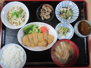 2021年1月12日お昼ご飯写真