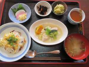 2021年1月8日お昼ご飯写真