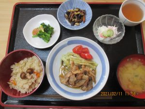 2015年2月11日お昼ご飯写真