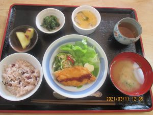 2021年3月11日お昼ご飯写真