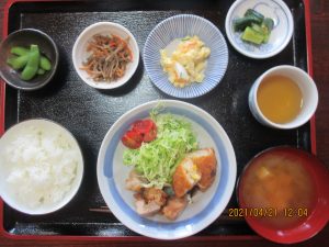 2021年4月21日のお昼ご飯写真